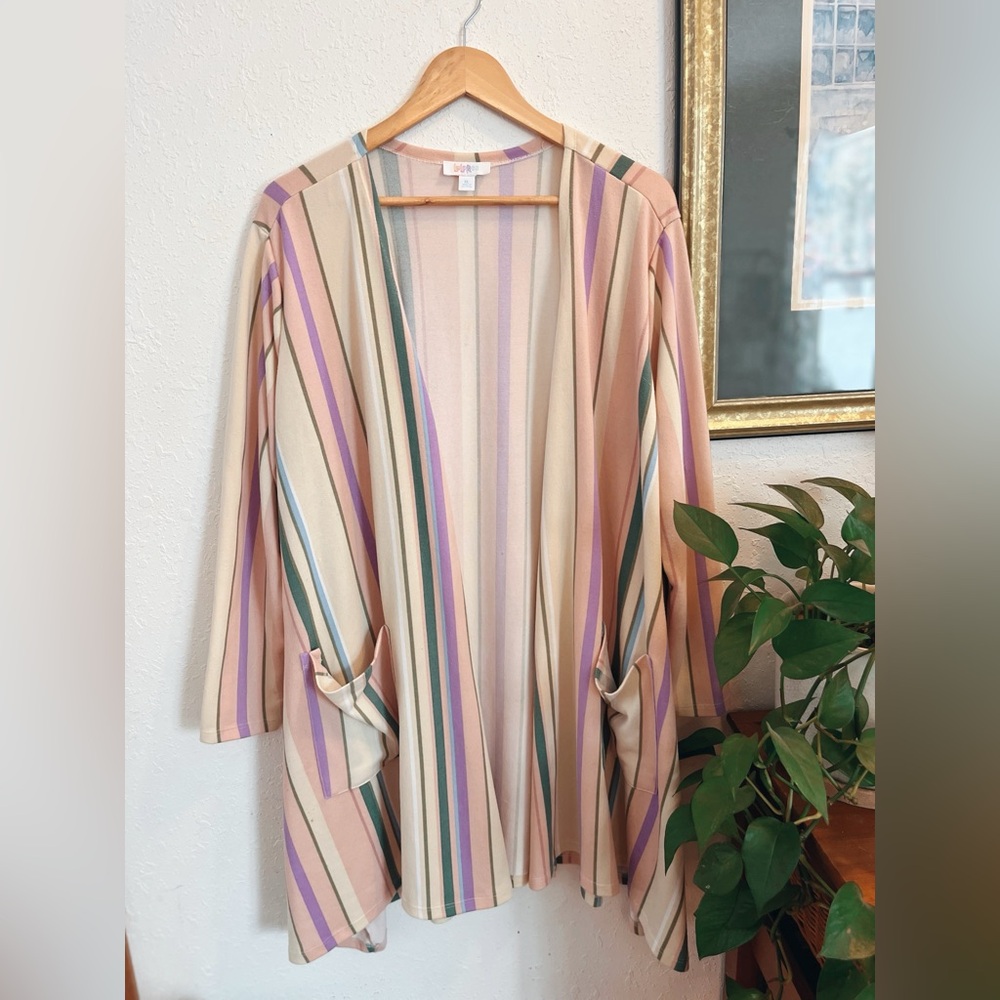 LulaRoe Stripe Cardigan